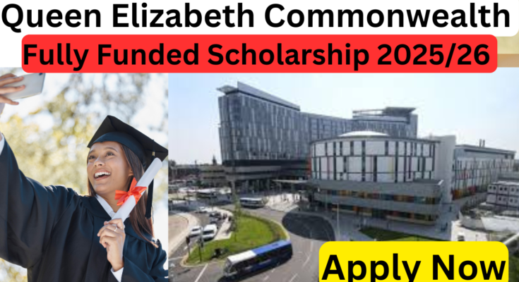 fully funded Queen Elizabeth Commonwealth Scholarship